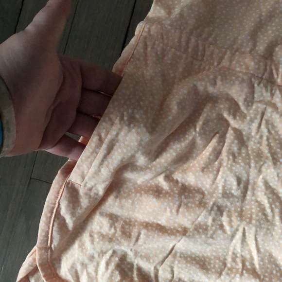 NWT Gap peach and white romper - Picture 3 of 9